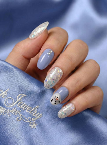 ブラックジュエリー1月限定キャンペーンネイル｜武蔵小山のネイルサロン