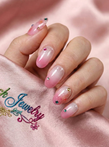 ブラックジュエリー1月限定キャンペーンネイル｜武蔵小山のネイルサロン