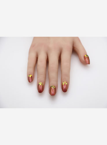 ブラックジュエリー11月限定キャンペーンネイル|武蔵小山のネイルサロン