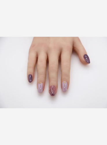 ブラックジュエリー11月限定キャンペーンネイル|武蔵小山のネイルサロン